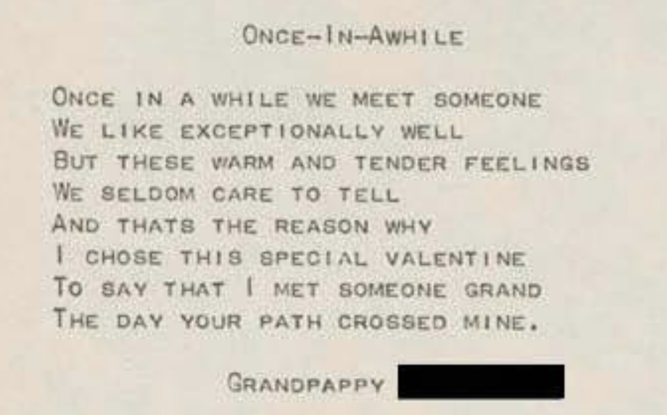 grandpappy poem